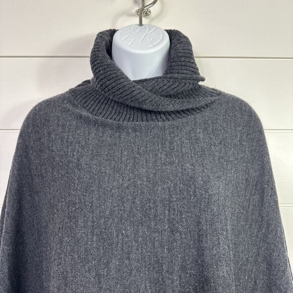 Mersea Oversized Pullover Dolman Sleeve Sweater Gray - One Size Fits Most - Picture 5 of 8